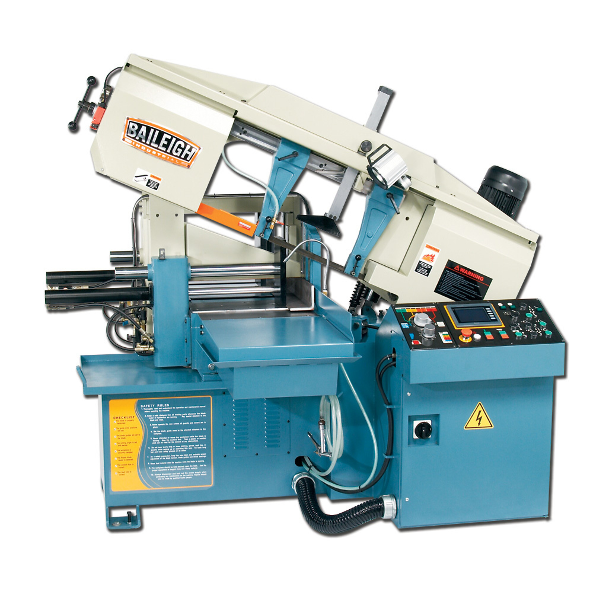 Baileigh, Automatic Bandsaw, Horsepower 5 HP, Volts 220 Power Type Corded, Model# BS-20A